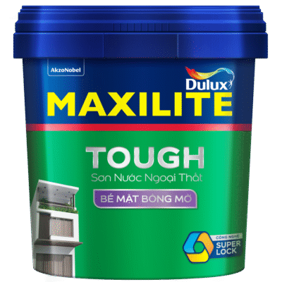 Sơn nước ngoại thất Maxilite Tough từ Dulux_Bề mặt Bóng Mờ