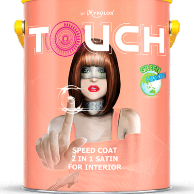 MYKOLOR TOUCH SPEED COAT 2 IN 1 SATIN FOR INTERIOR
