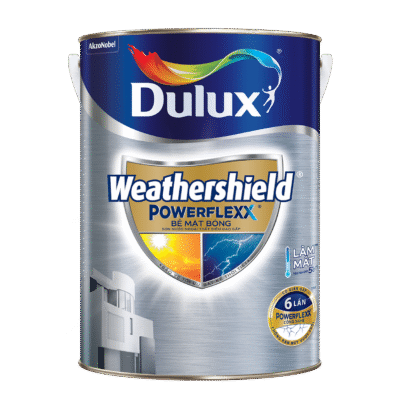 Dulux Weathershield Powerflexx Bề Mặt Bóng