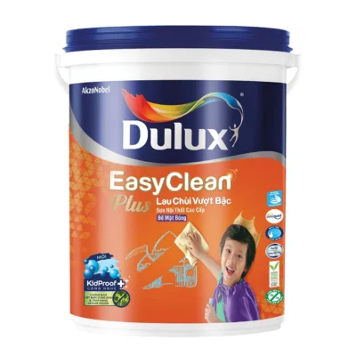 Dulux EasyClean Plus Lau Chùi Vượt Bậc Bề Mặt Bóng